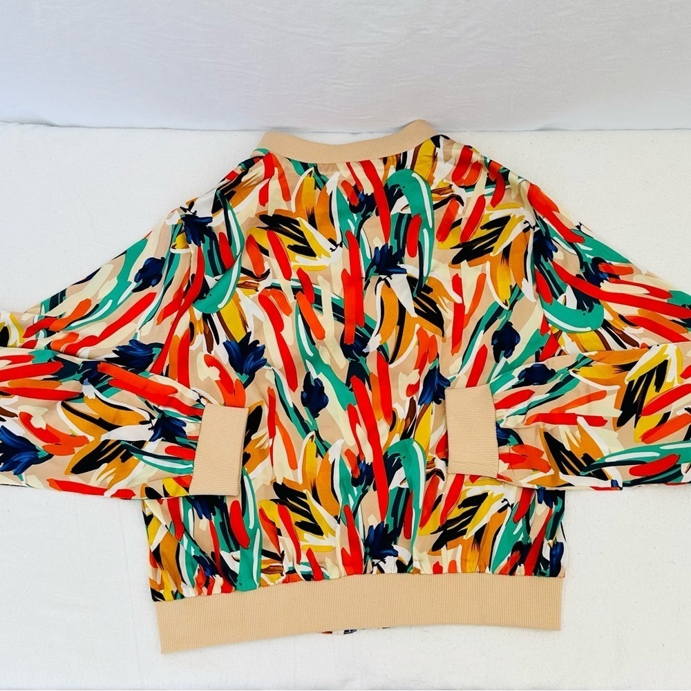 Good time U.S.A Colorful Patterned Women's Jacket - Picture 2 of 7